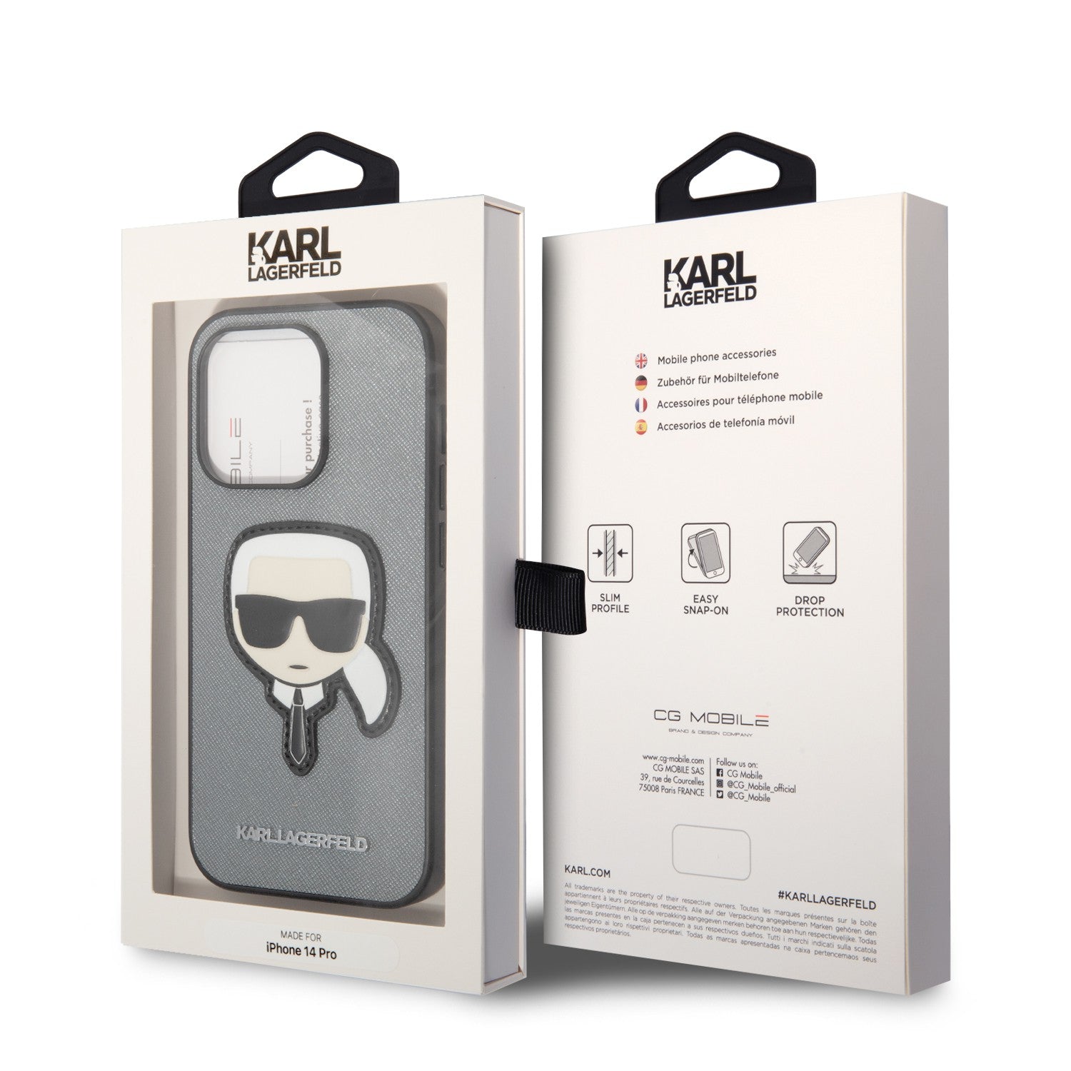 KARL LAGERFELD Cover iPhone 14 PRO KARL LAGERFELD Cover iPhone 14 PRO